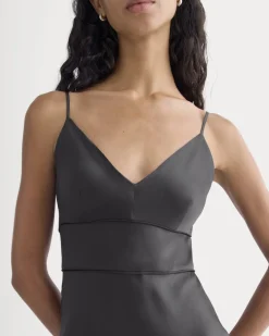 Bias Cut Slip Dress in Silk Charmeuse