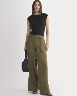 Boat-Neck Ribbed Knit