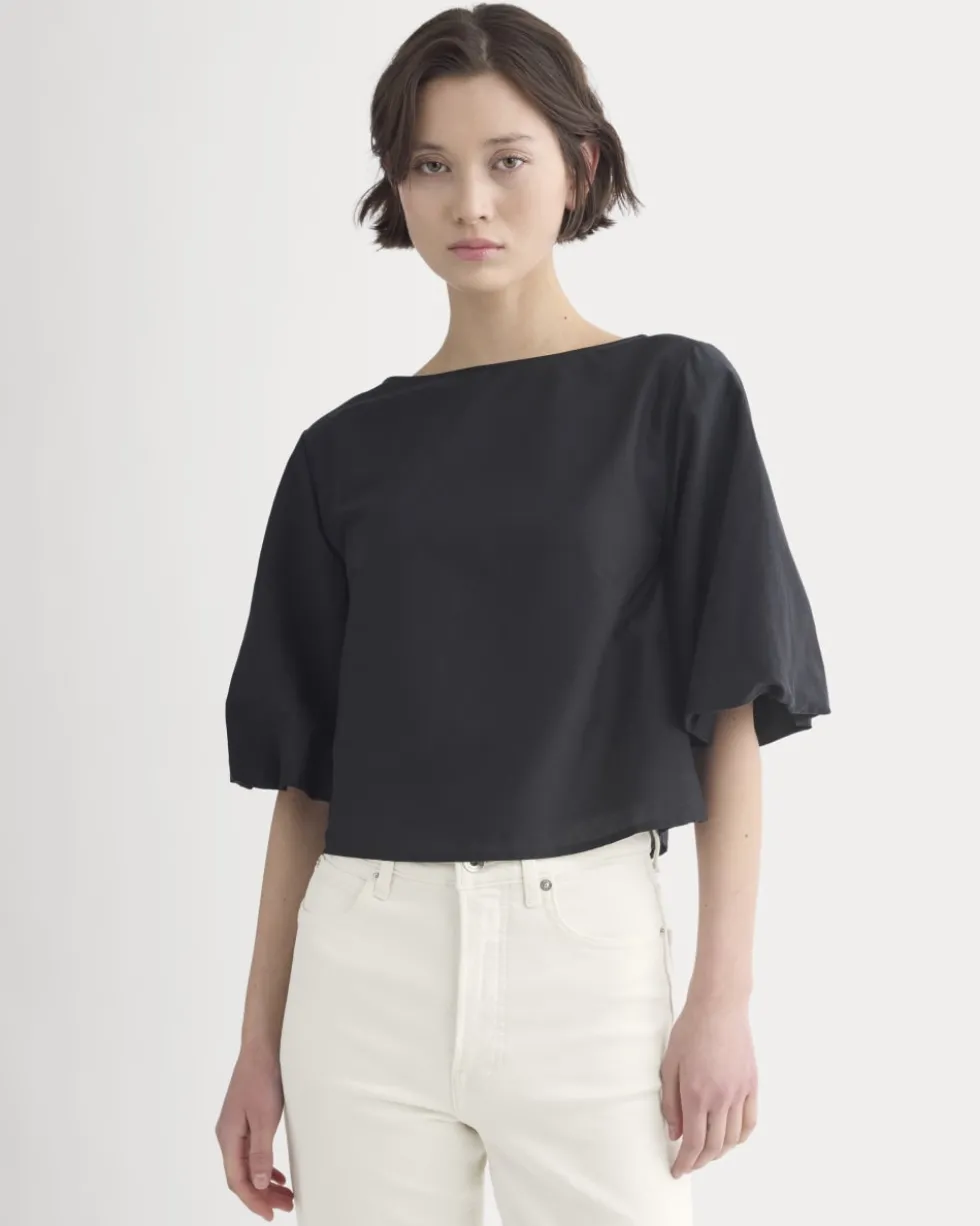 Bubble-Sleeve Top