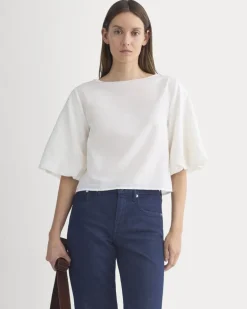 Bubble-Sleeve Top