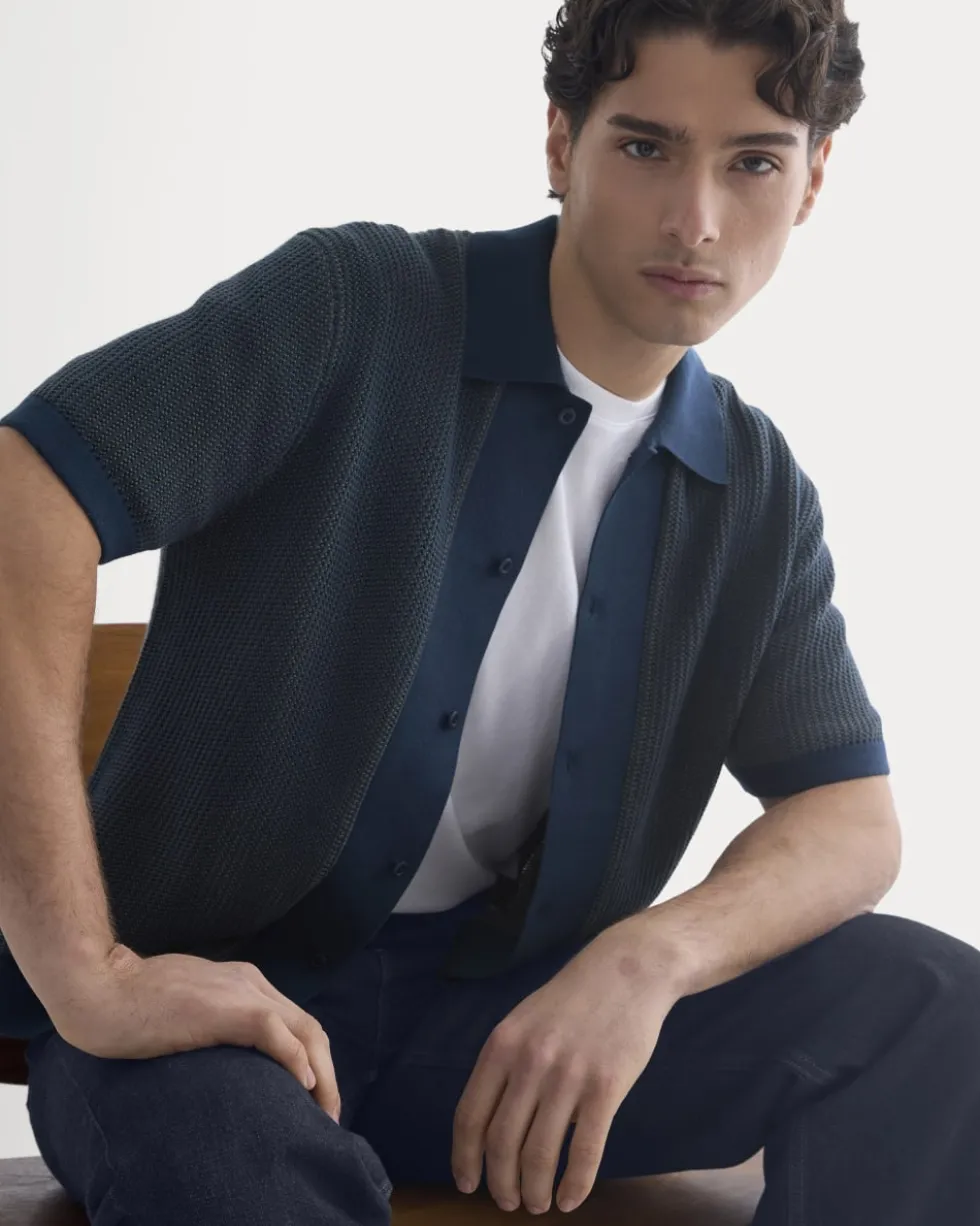 Button-Down Resort Polo