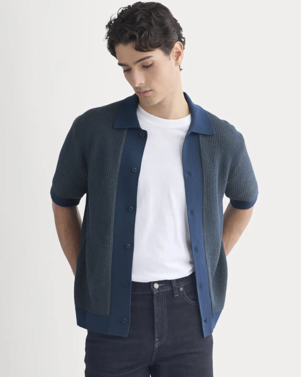 Button-Down Resort Polo