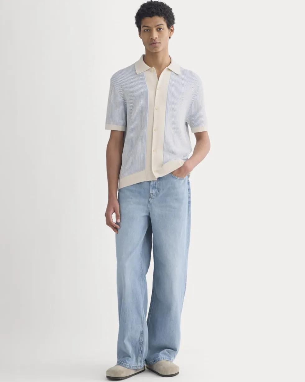 Button-Down Resort Polo