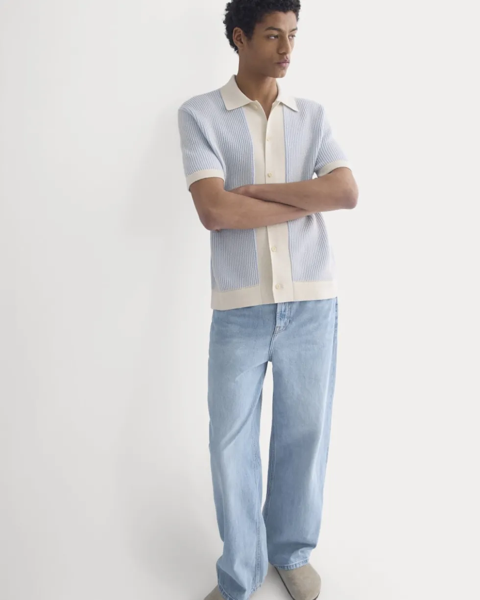 Button-Down Resort Polo
