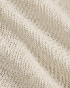 Button-Front Tank in Tape Yarn