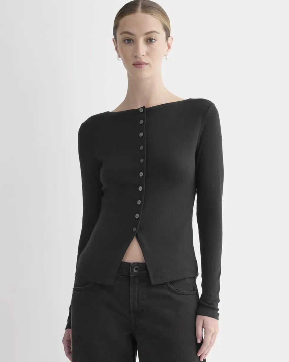 Button-Up Top in Butterluxe