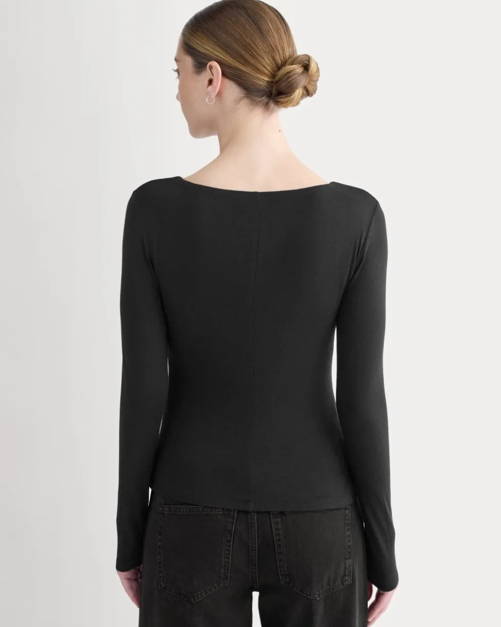 Button-Up Top in Butterluxe