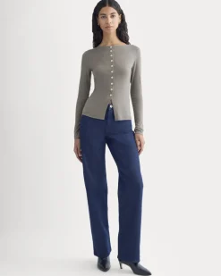Button-Up Top in Butterluxe