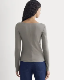 Button-Up Top in Butterluxe