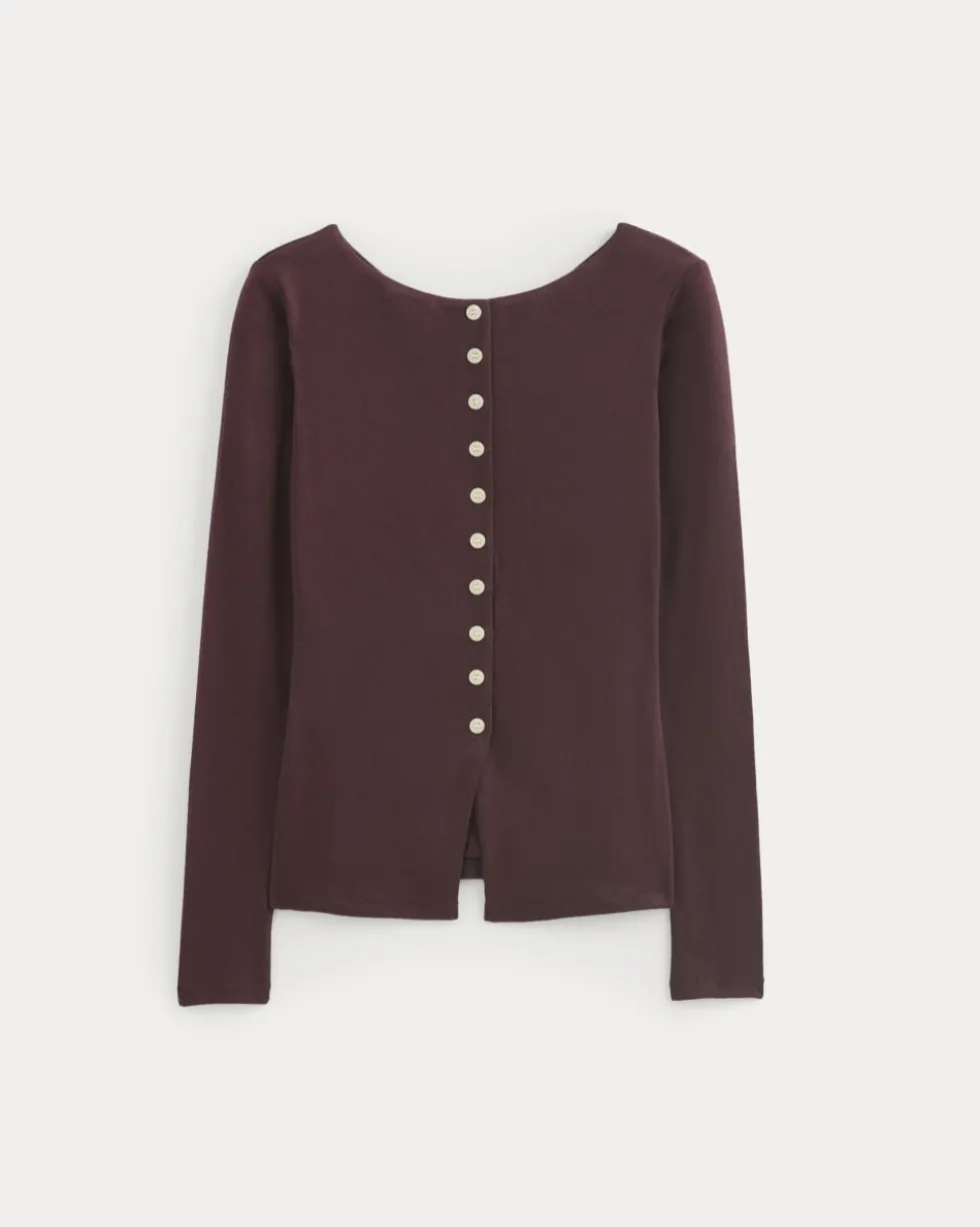 Button-Up Top in Butterluxe