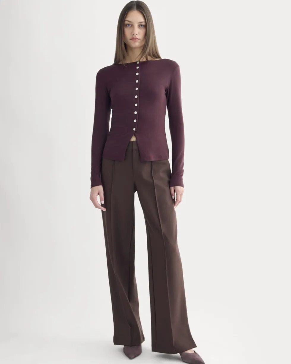Button-Up Top in Butterluxe