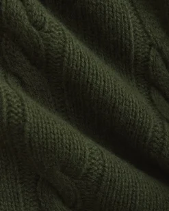 Cable Cardigan in Extrafine Luxe Merino