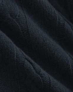 Cable Cardigan in Extrafine Luxe Merino