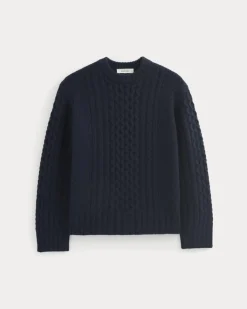 Cable Sweater in Luxe Merino