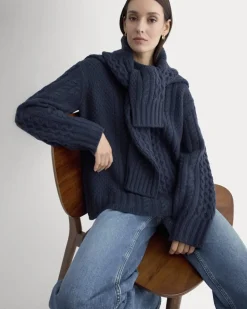 Cable Sweater in Luxe Merino