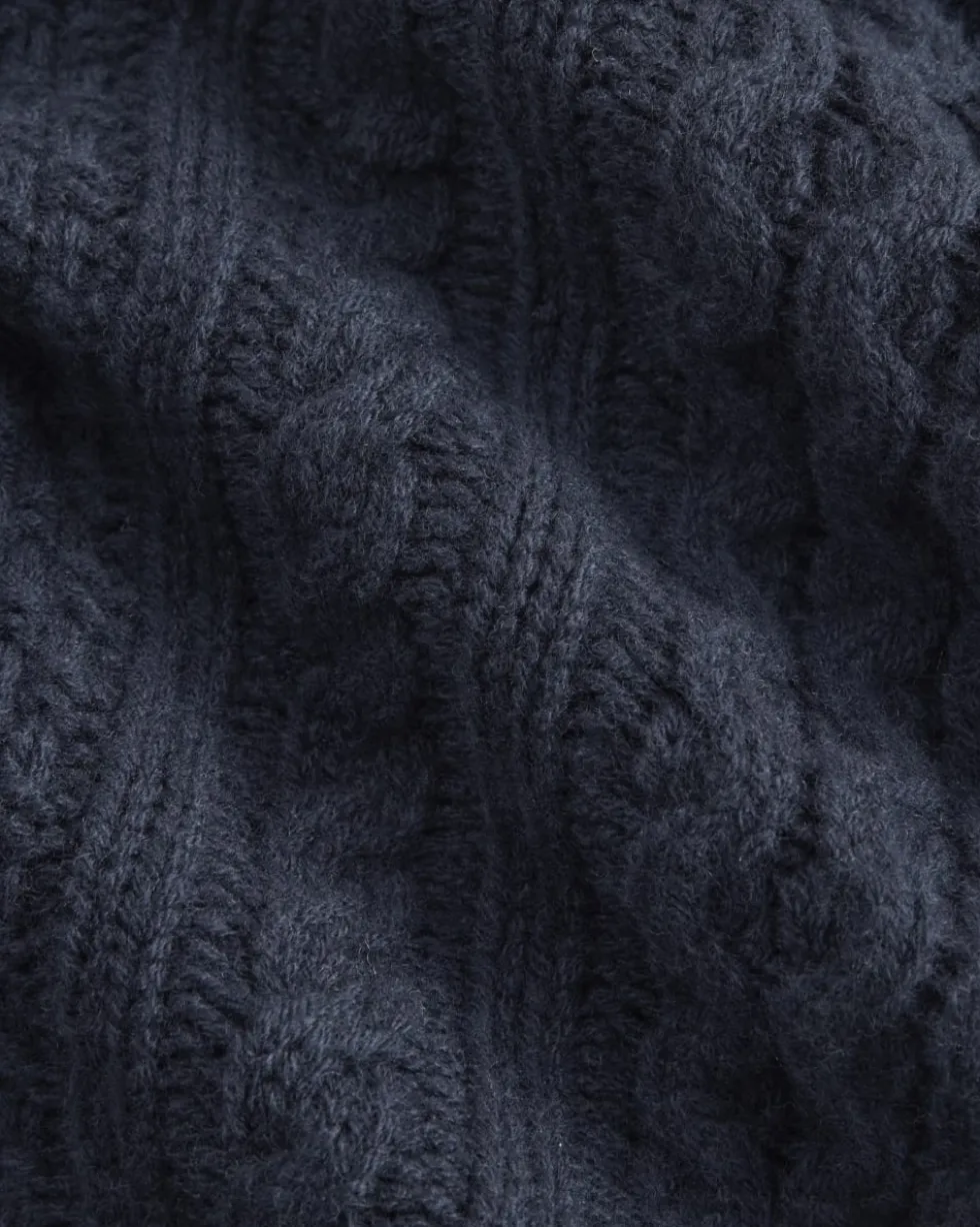 Cable Sweater in Luxe Merino