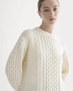 Cable Sweater in Luxe Merino