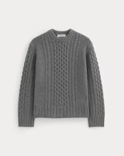 Cable Sweater in Luxe Merino