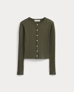 Cardigan in Pointelle