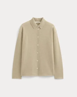 Cashmere Button-Up Shirt