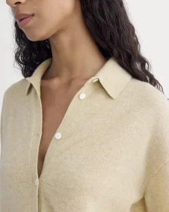 Cashmere Button-Up Shirt