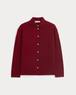 Cashmere Button-Up Shirt