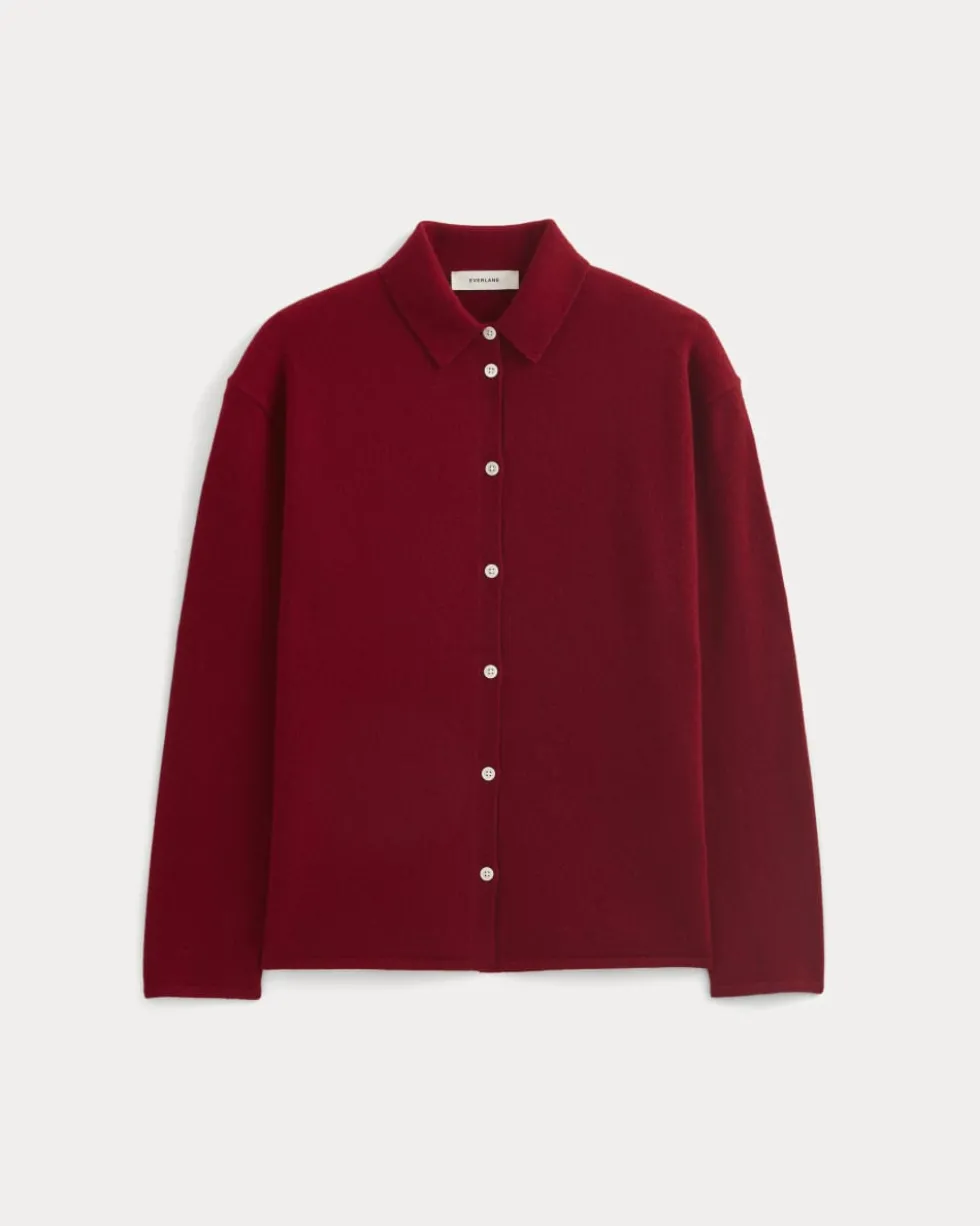 Cashmere Button-Up Shirt