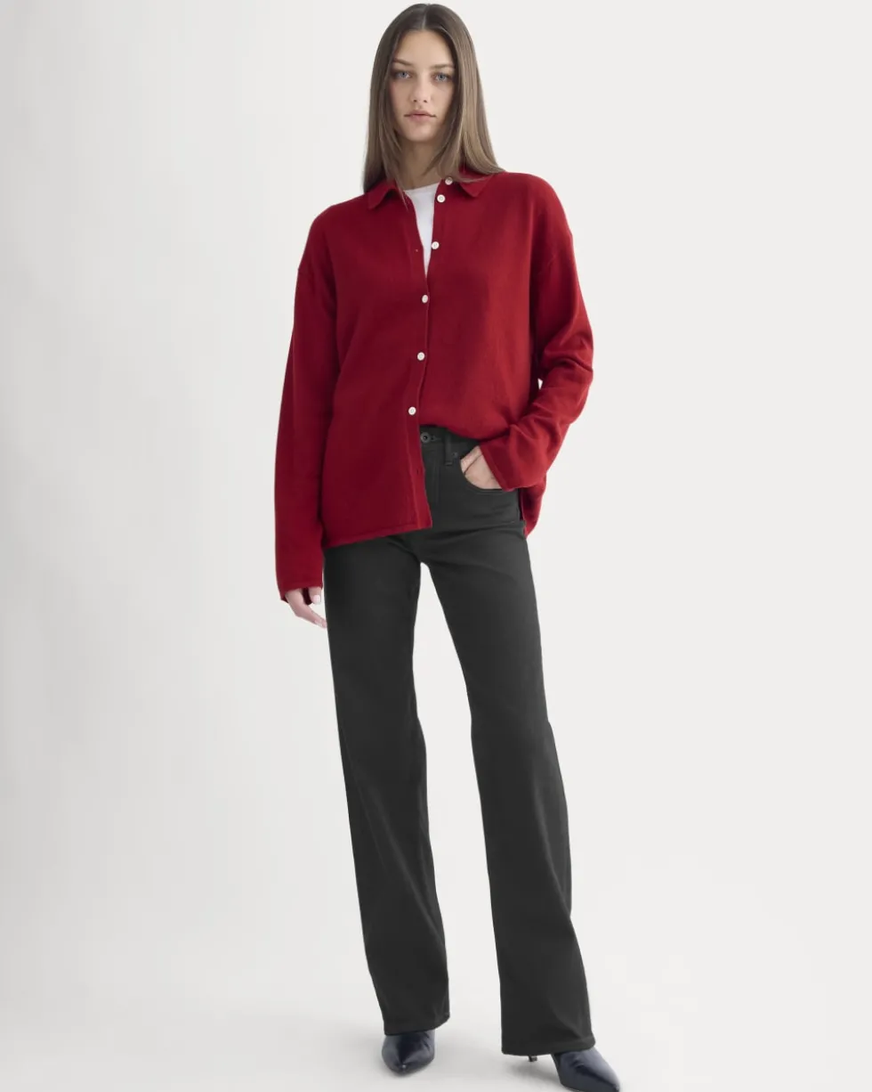 Cashmere Button-Up Shirt