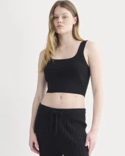 Cashmere Cropped Tank