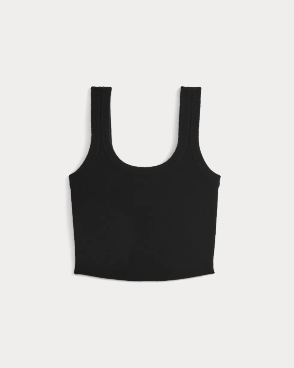 Cashmere Cropped Tank