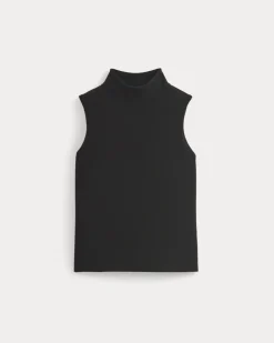 Cashmere Funnel-Neck Tank