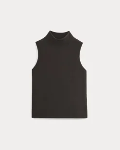 Cashmere Funnel-Neck Tank