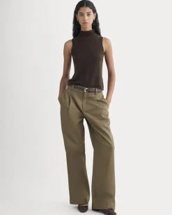 Cashmere Funnel-Neck Tank