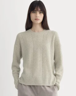 Cashmere Herringbone Sweater