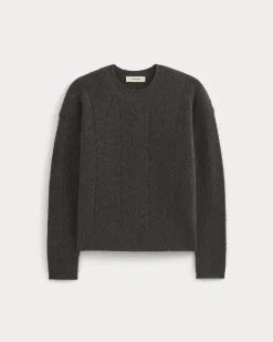 Cashmere Herringbone Sweater