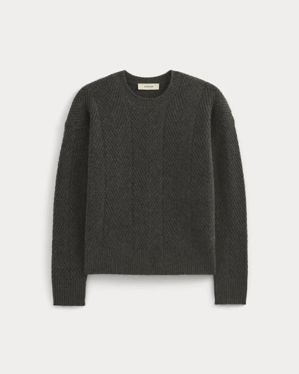 Cashmere Herringbone Sweater
