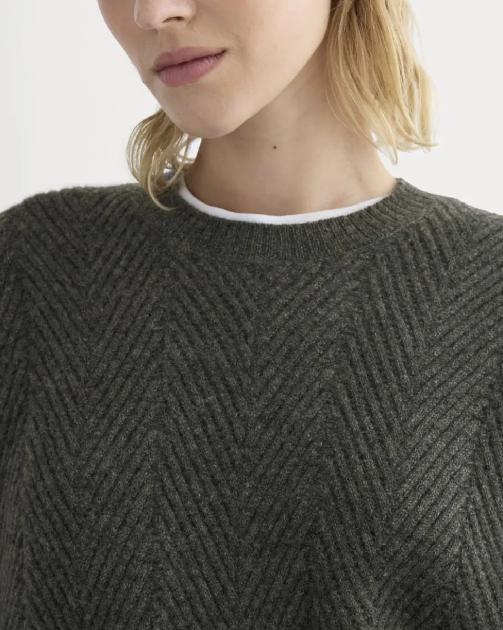 Cashmere Herringbone Sweater
