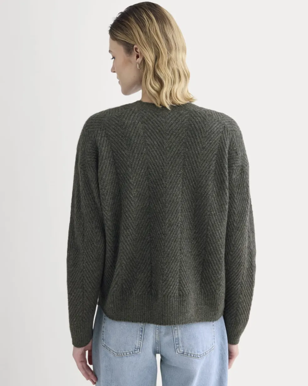 Cashmere Herringbone Sweater