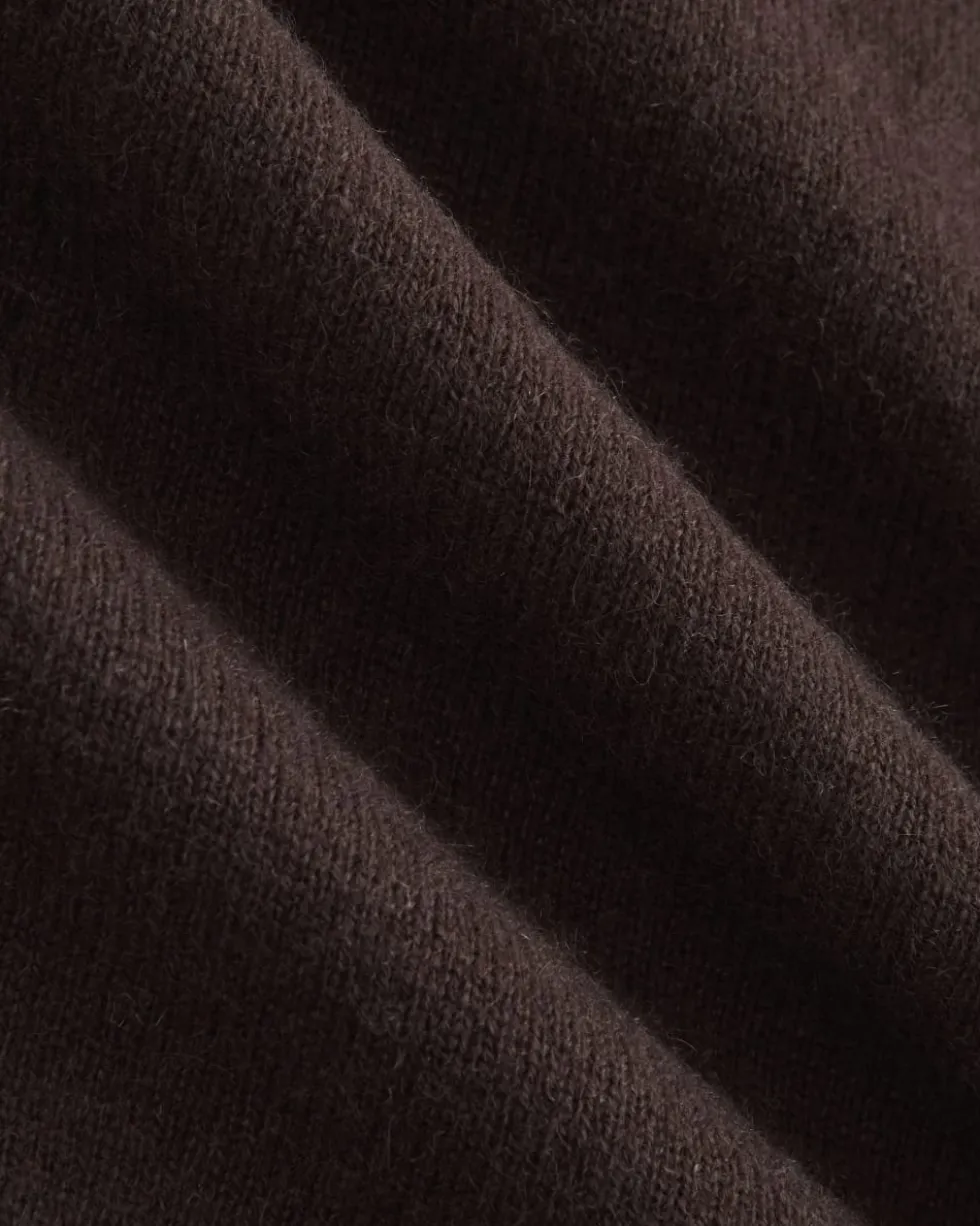 Cashmere Polo Midi Dress