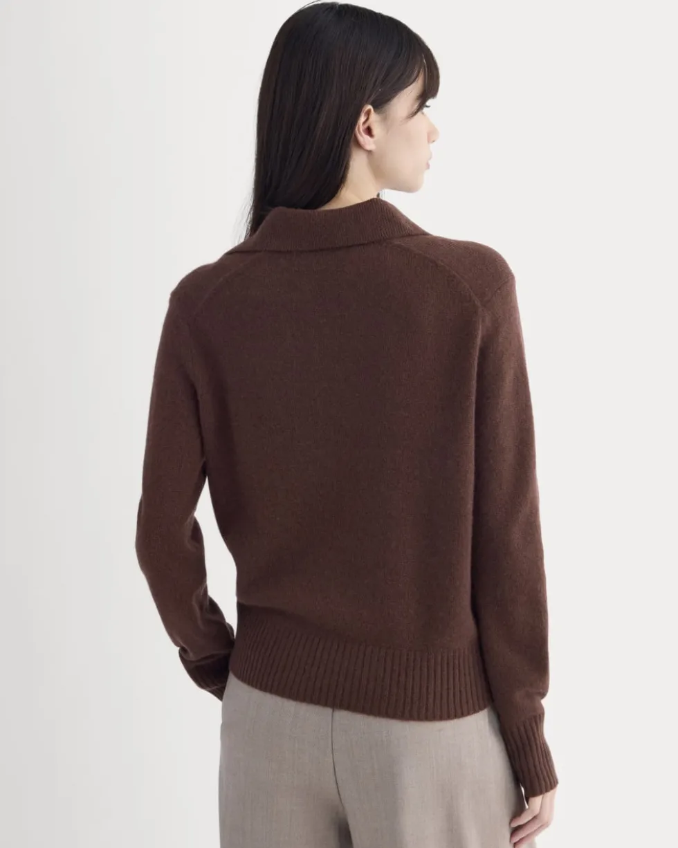 Cashmere Polo Sweater