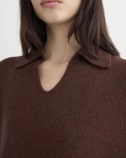 Cashmere Polo Sweater