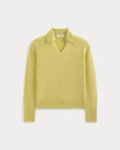 Cashmere Polo Sweater