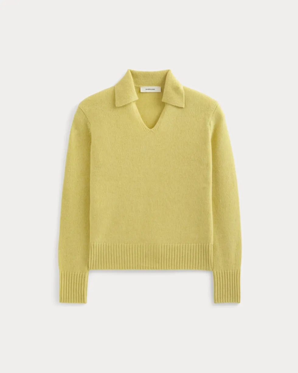 Cashmere Polo Sweater