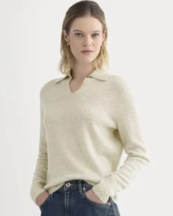 Cashmere Polo Sweater