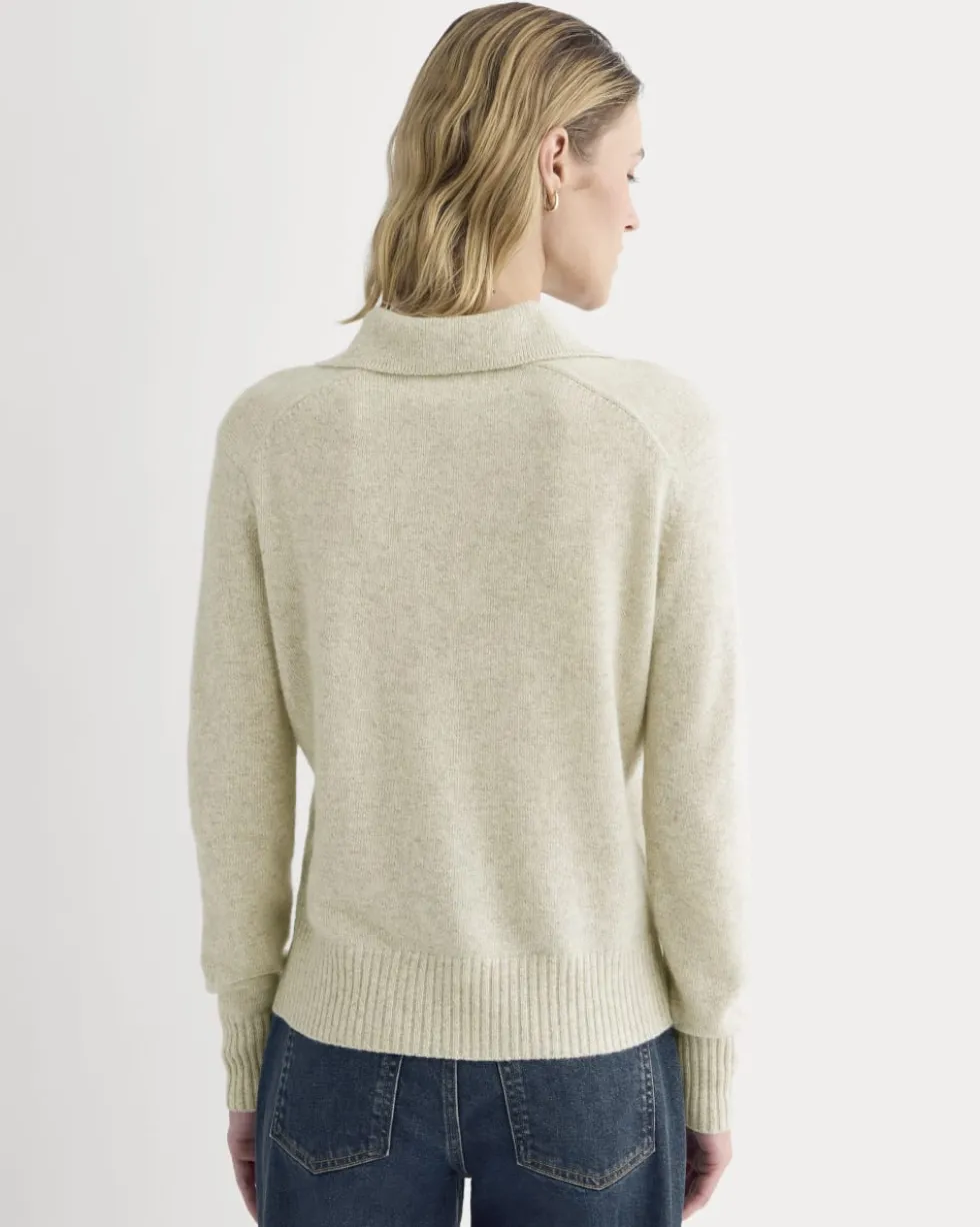 Cashmere Polo Sweater