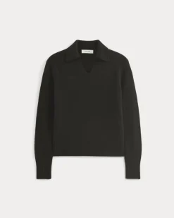 Cashmere Polo Sweater