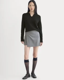 Cashmere Polo Sweater