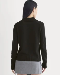 Cashmere Polo Sweater