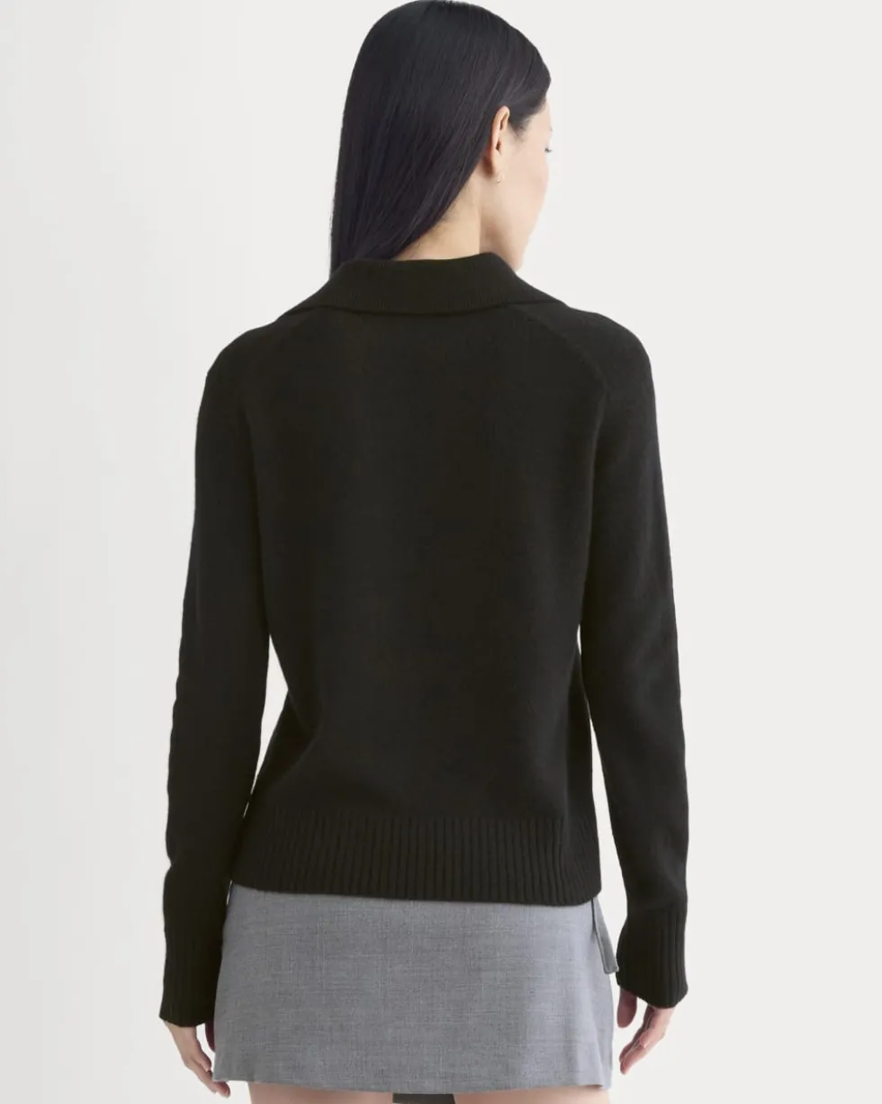 Cashmere Polo Sweater