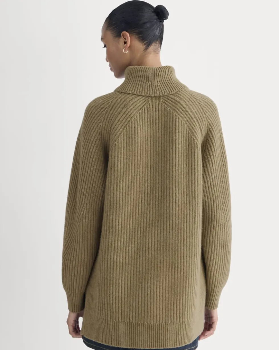 Cocoon Turtleneck in Wool Cashmere